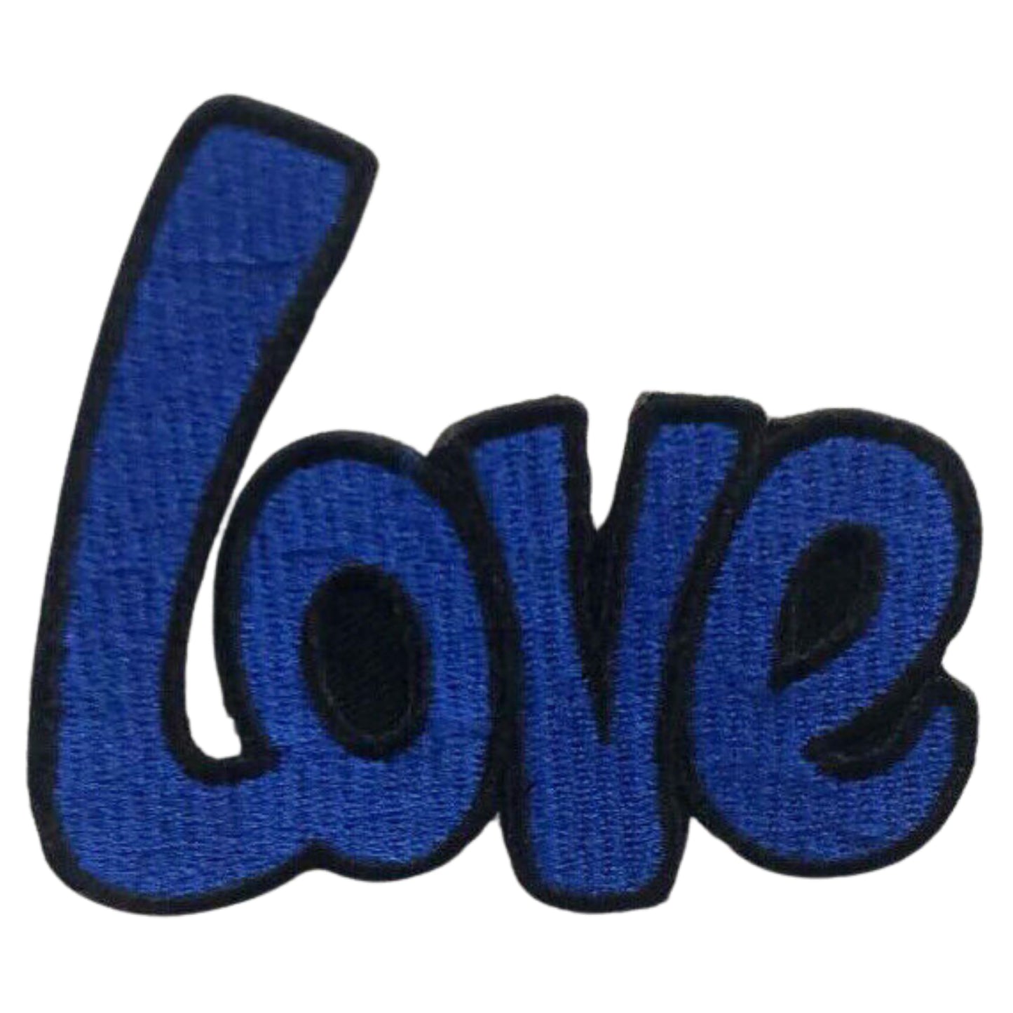 Life and Love Slogan Embroidered Patches - Iron On and Sew On Applique Badges for Jackets, Jeans, Backpacks, Bags, Clothing and DIY Crafts.
